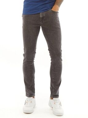 SELECTED HOMME Slim Leon 3011 Grey Straight Jeans Organic Cotton